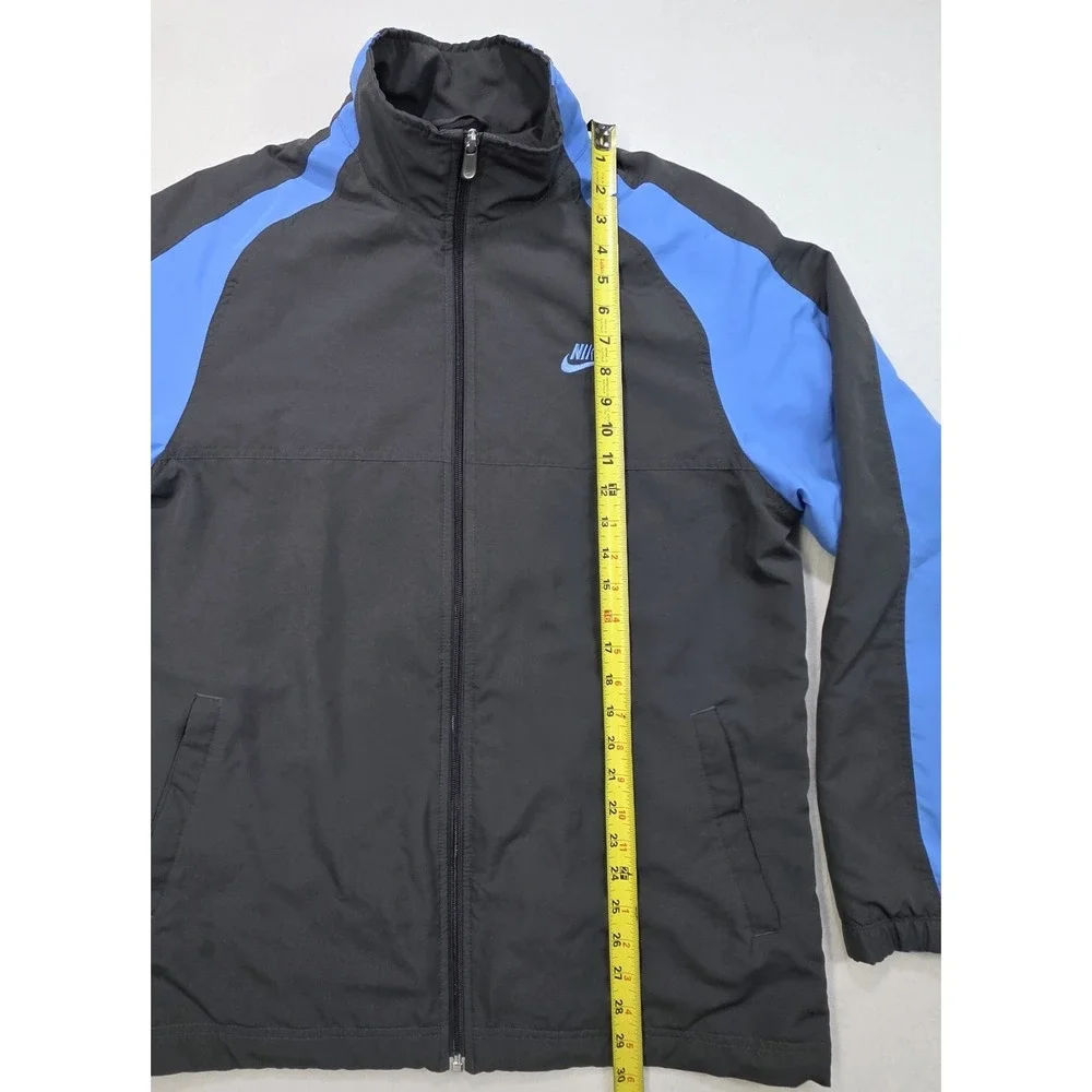 VTG‎ Nike Full Zip Carolina Blue Windbreaker Track Jacket Men L 00s Y2K Lined